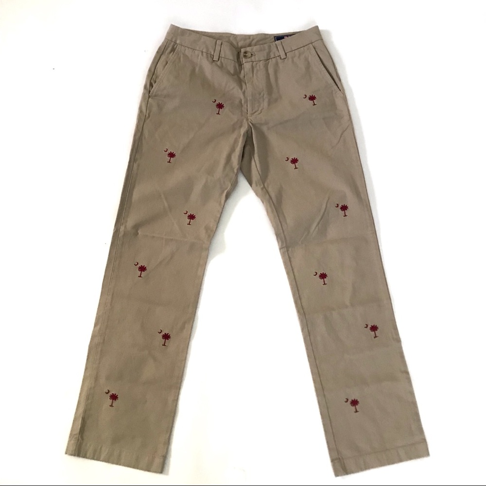 Vineyard Vines | Palm Tree Moon Khakis Chino Pants